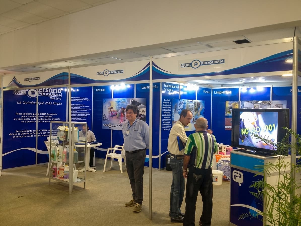 Fotografía: stand en feria
